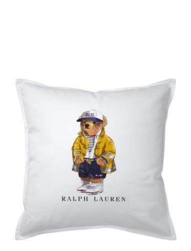 Rl67Bear Cushion Cover Ralph Lauren Home White