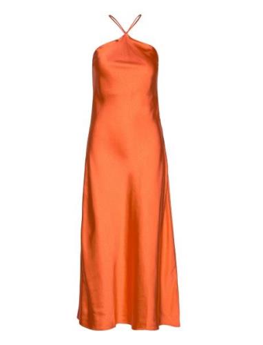 Enpapaya Sl Midi Dress 6984 Envii Orange