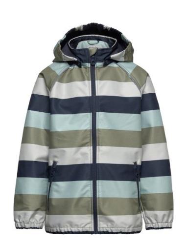 Softshell Jacket Stripe Minymo Patterned