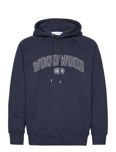 Fred Ivy Hoodie Wood Wood Navy