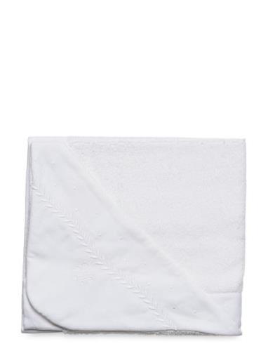 Linge D'antan Hooded Bath Towel Tartine Et Chocolat White