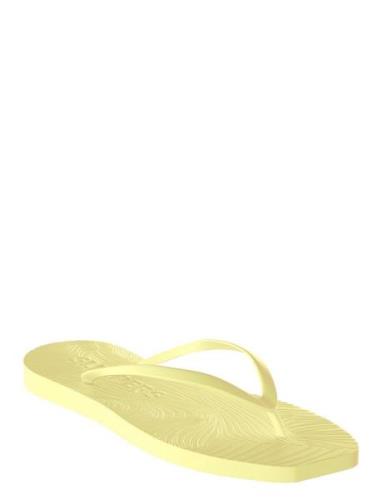 Tapered Burgundy Flip Flop SLEEPERS Yellow