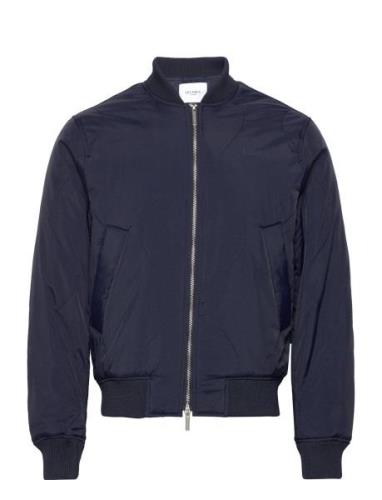 Norman Quilted Bomber Jacket Les Deux Navy
