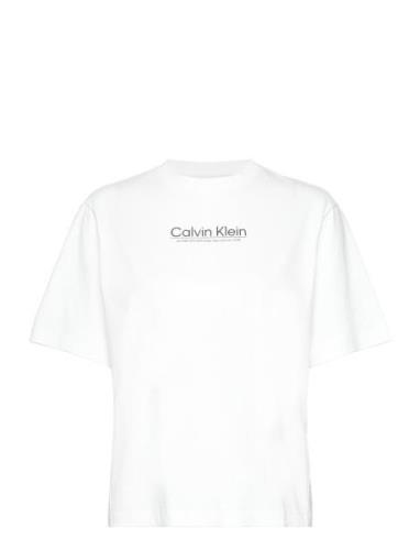 Coordinates Logo Graphic T-Shirt Calvin Klein White