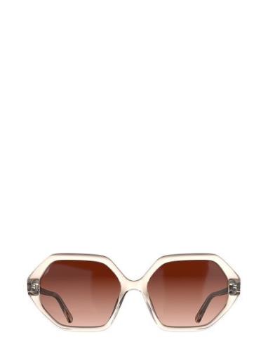 Grace Champagne Gradual Brown Corlin Eyewear Pink