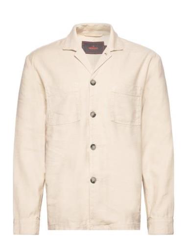 Fenix Linen Shirt Jacket Morris Cream