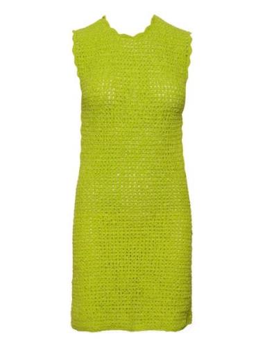 Velvet Crochet Ganni Green