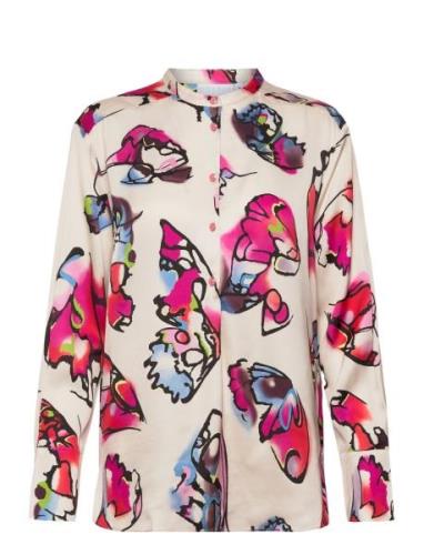 Shirt In Butterfly Print Coster Copenhagen Patterned