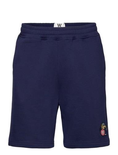 Jax Doggy Patch Jogger Shorts Double A By Wood Wood Navy