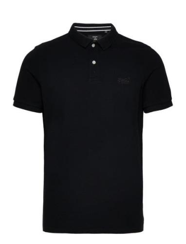 Classic Pique Polo Superdry Black