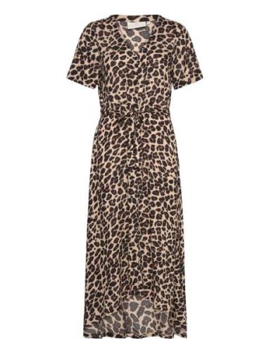 Kamarta Long Dress Kaffe Brown