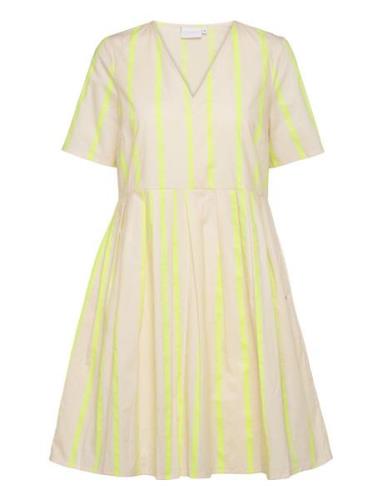 Dress With Stripes Coster Copenhagen Yellow