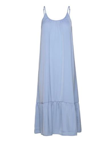 Recycle Polyester Strap Dress Rosemunde Blue