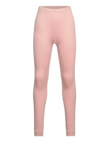 Leggings Rib - Girl Minymo Pink