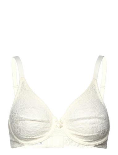 Halo Lace Moulded Underwire Bra Wacoal White