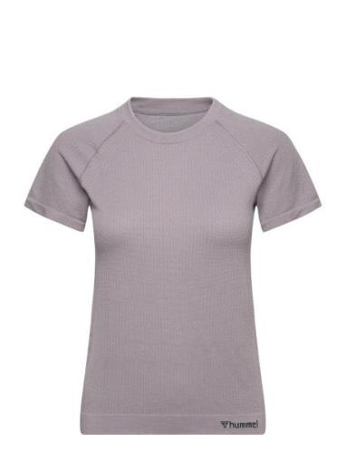 Hmlmt Flow Seamless T-Shirt Hummel Grey