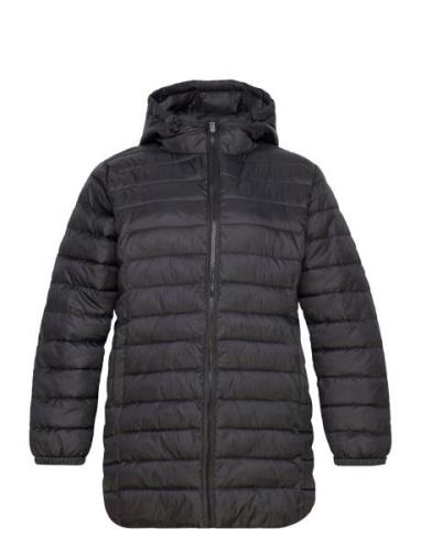 Carnew Tahoe Quilted Hood Coat Otw ONLY Carmakoma Black