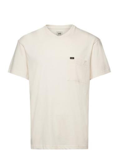 Relaxed Pocket Tee Lee Jeans Cream