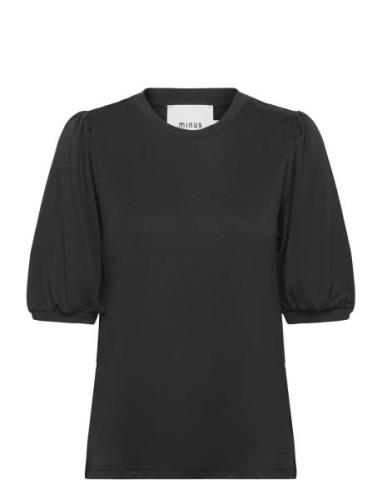 Darsy Puff Sleeve T-Shirt Minus Black