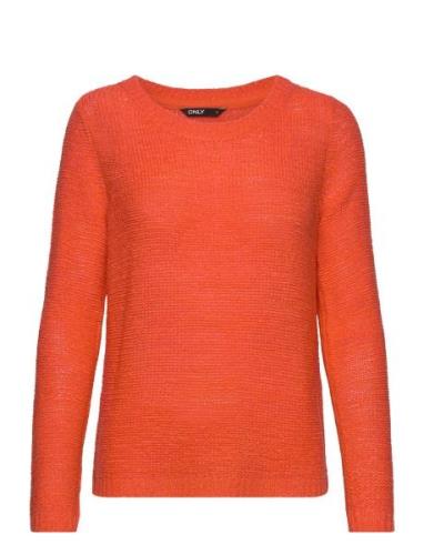 Onlgeena Xo L/S Pullover Knt ONLY Orange