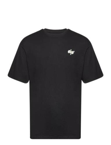 Dptennis Print T-Shirt Denim Project Black
