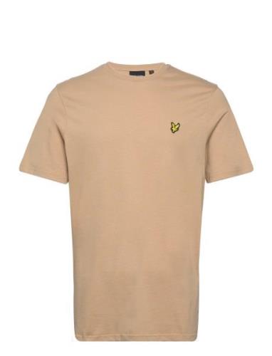Plain T-Shirt Lyle & Scott Beige