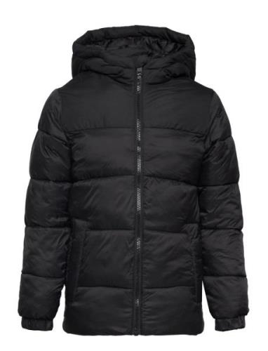 Jjetoby Puffer Hood Sn Jnr Jack & J S Black