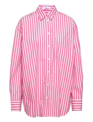 Pocket Over Shirt Mango Pink
