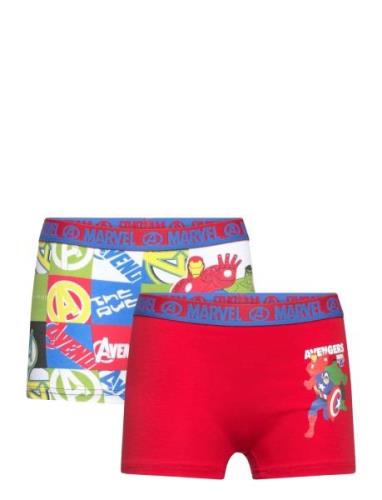 Lot Of 2 Boxers Marvel Patterned