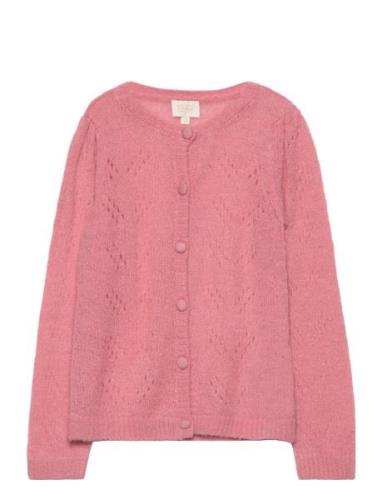 Cardigan Knit Creamie Pink
