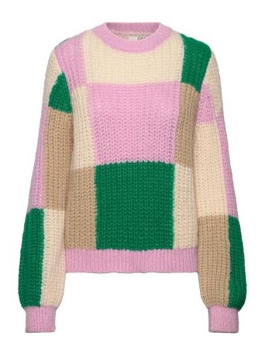 Yastetri Ls Knit Pullover YAS Pink
