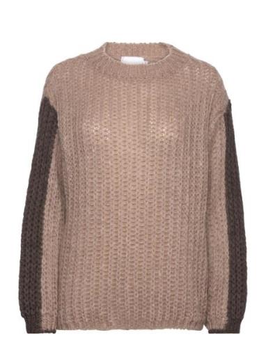 Noel Knit Sweater Noella Brown