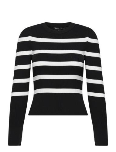 Onlsally L/S Puff Pullover Knt ONLY Black
