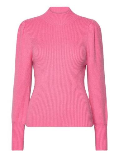 Onlkatia L/S Highneck Pullover Knt ONLY Pink