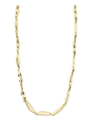 Echo Recycled Necklace Gold-Plated Pilgrim Gold