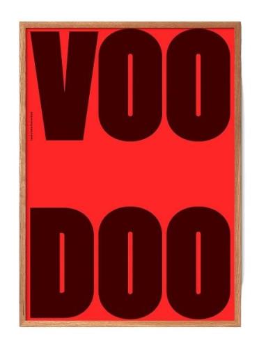 Get-It-Out-Woo-Doo Poster & Frame Red