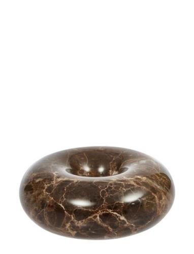 Savi Marble Candleholder - Small OYOY Living Design Brown