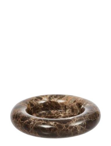 Savi Marble Candleholder - Large OYOY Living Design Brown