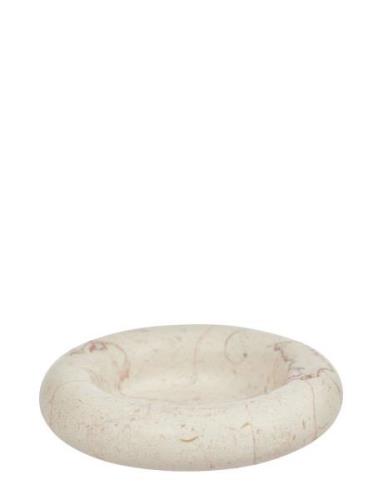 Savi Marble Candleholder - Large OYOY Living Design Cream