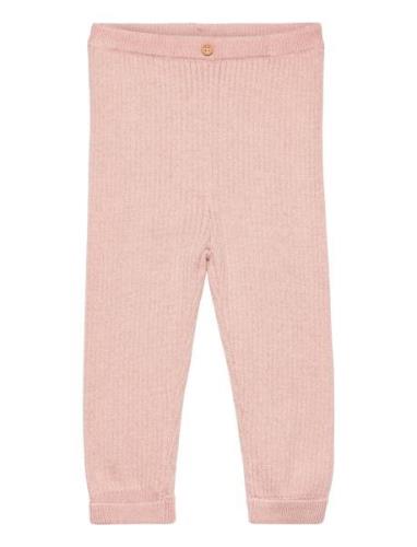 Knit Trousers Mango Pink