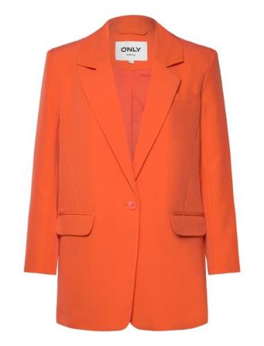Onllana-Berry L/S Ovs Blazer Tlr ONLY Orange