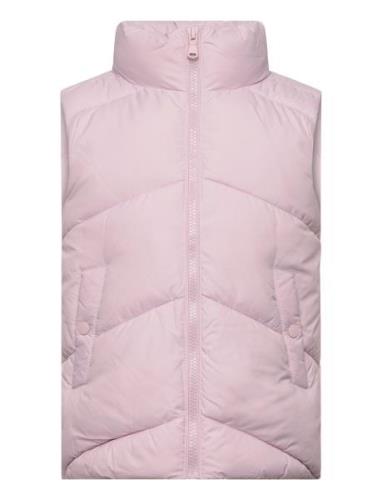 Quilted Gilet Mango Pink