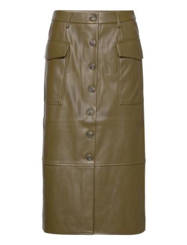 Onlkim Faux Leather Cargo Skirt Cc Otw ONLY Green