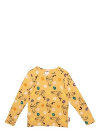 Flower Shirt Martinex Yellow