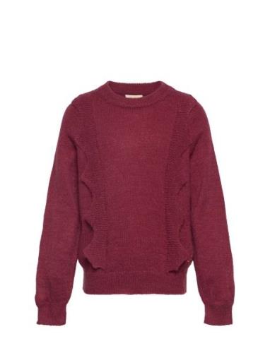 Sgmegan Knit Pullover Soft Gallery Burgundy