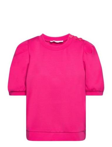 Sweat Shirt With Pleats Coster Copenhagen Pink