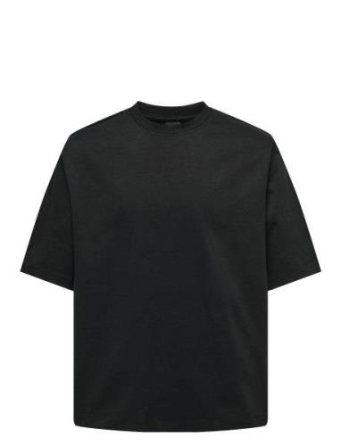 Onsmillenium Ovz Ss Tee Noos ONLY & SONS Black