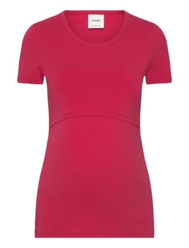 Classic S/S Top Boob Red