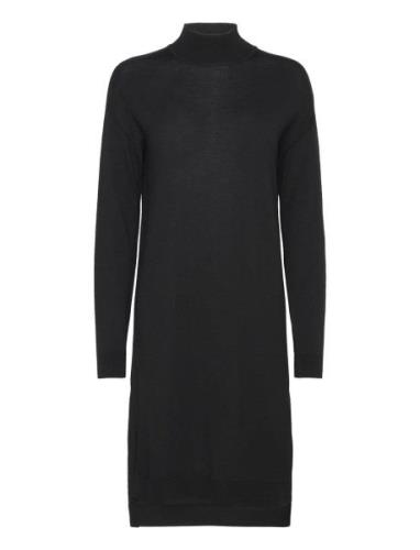 Merino Wool Dress Rosemunde Black