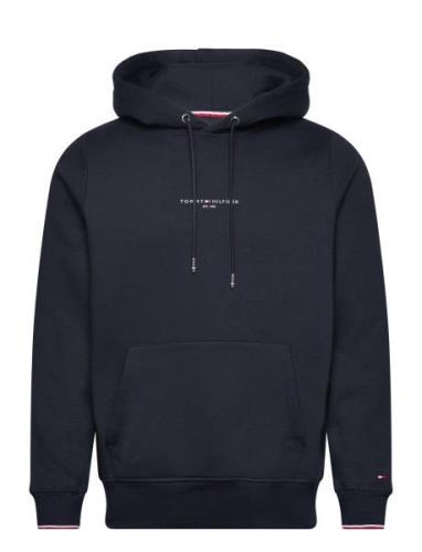 Tommy Logo Tipped Hoody Tommy Hilfiger Navy